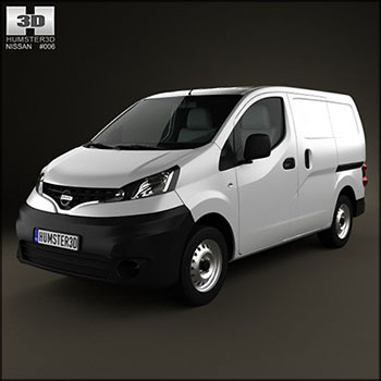 日产汽车NV200 2010 素材之家精选3D模型