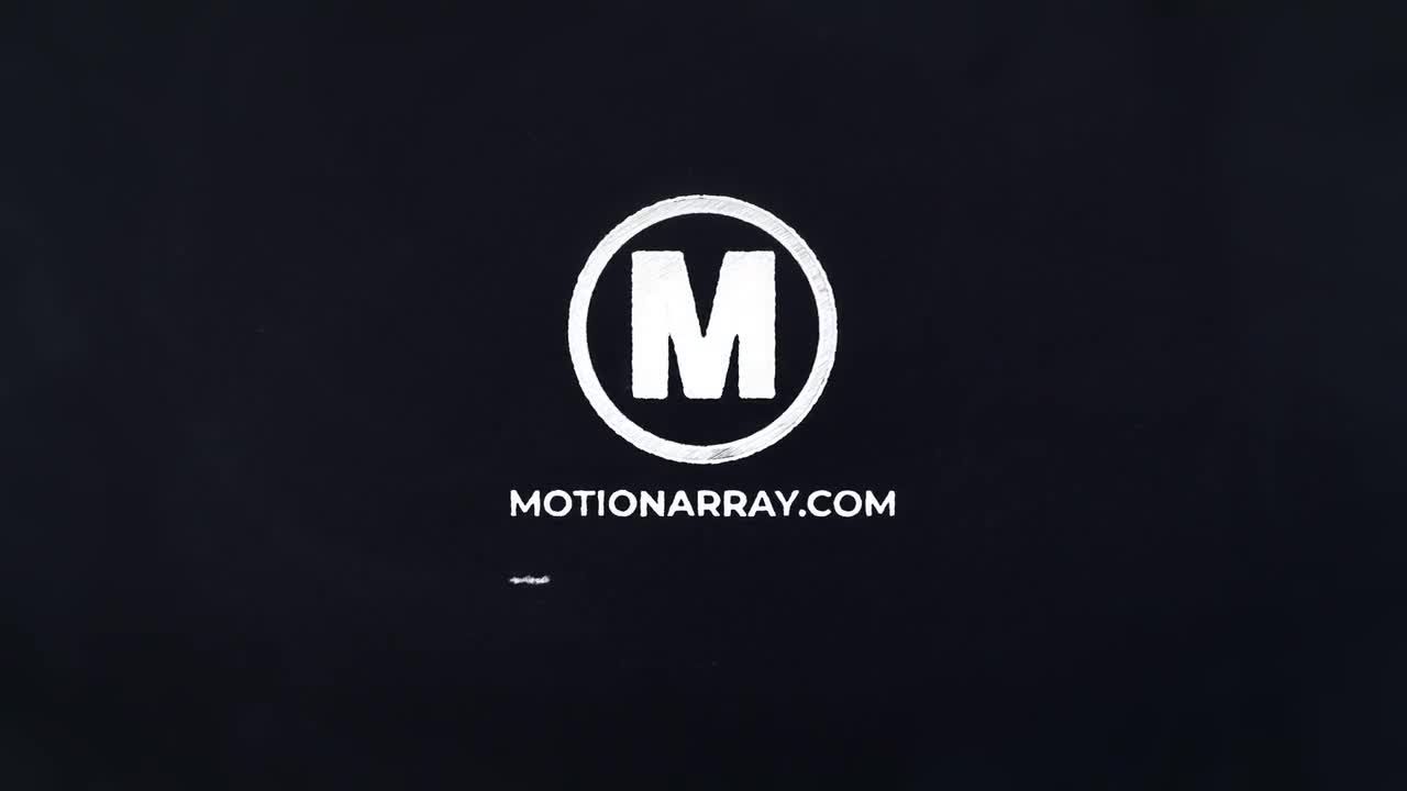 动态动画的线条徽标素材库精选AE模板