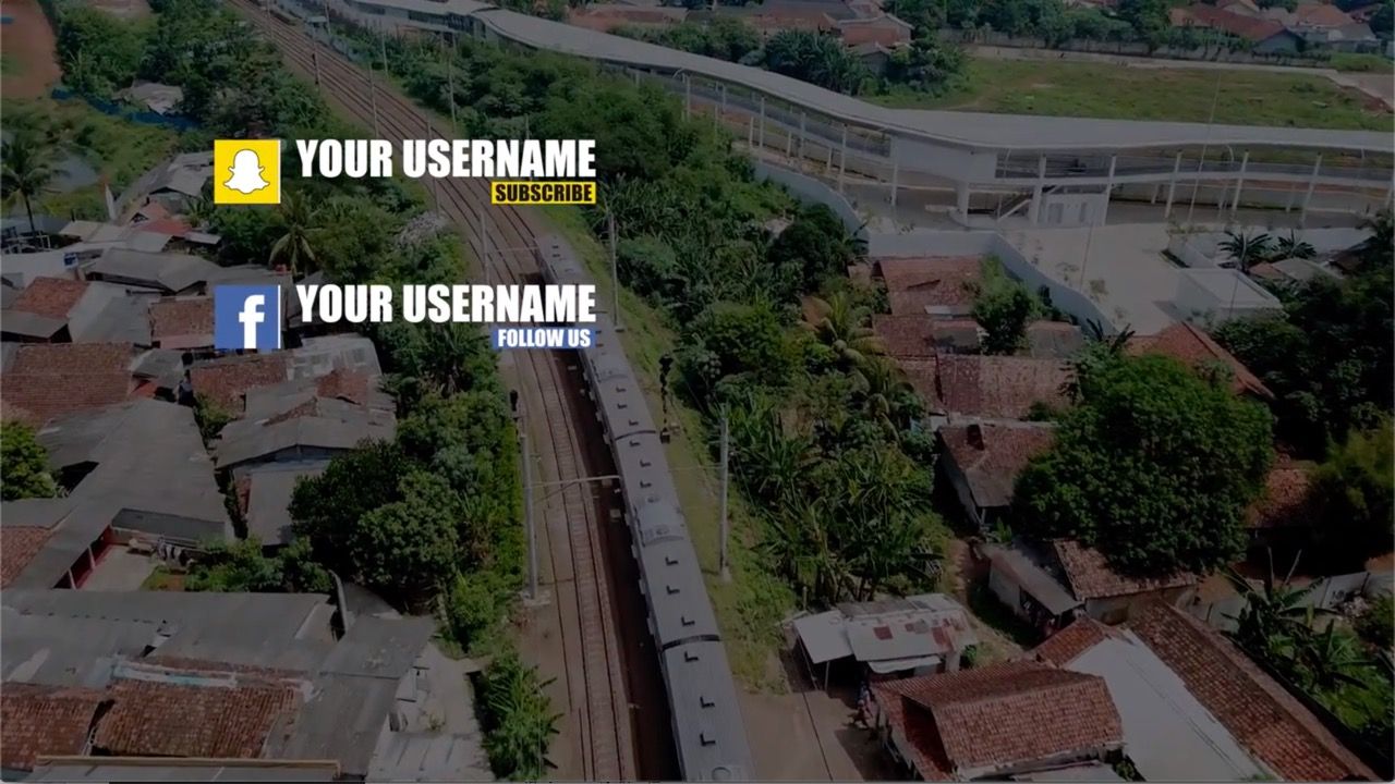 整齐炫酷的标题字幕条动画素材库精选AE模板