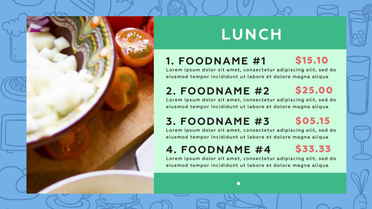 餐厅产品宣传促销素材库精选AE模板