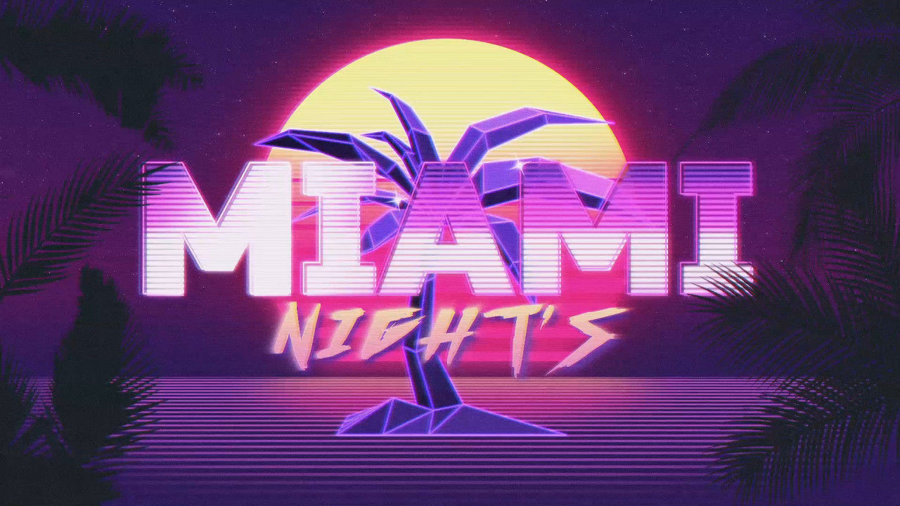 80年代复古波动画简介素材库精选AE模板