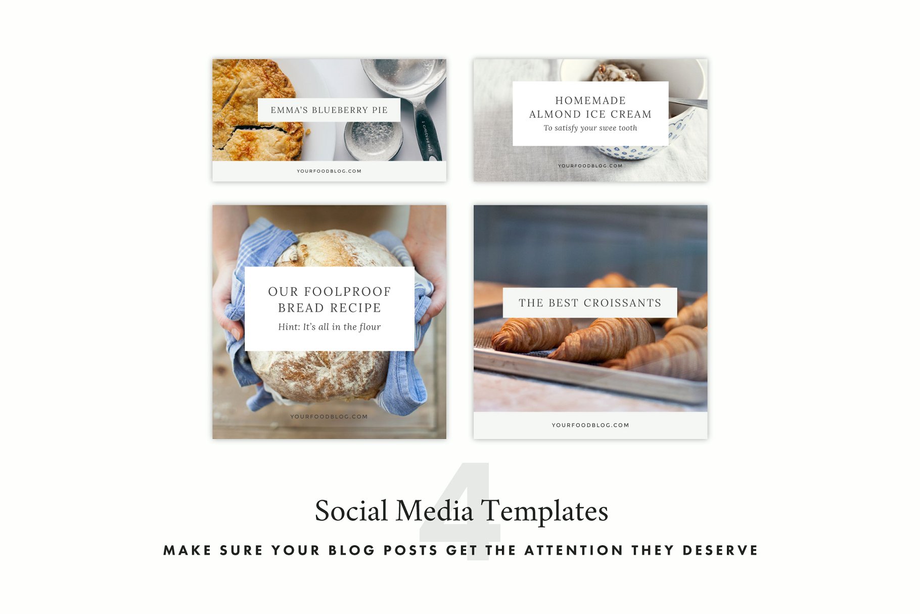 博客+社交贴图素材包 Foodie Blog + Social Pack插图(3)