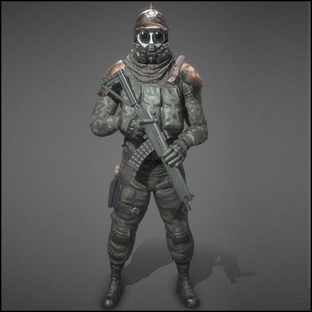 反乌托邦步兵素材之家精选3D模型