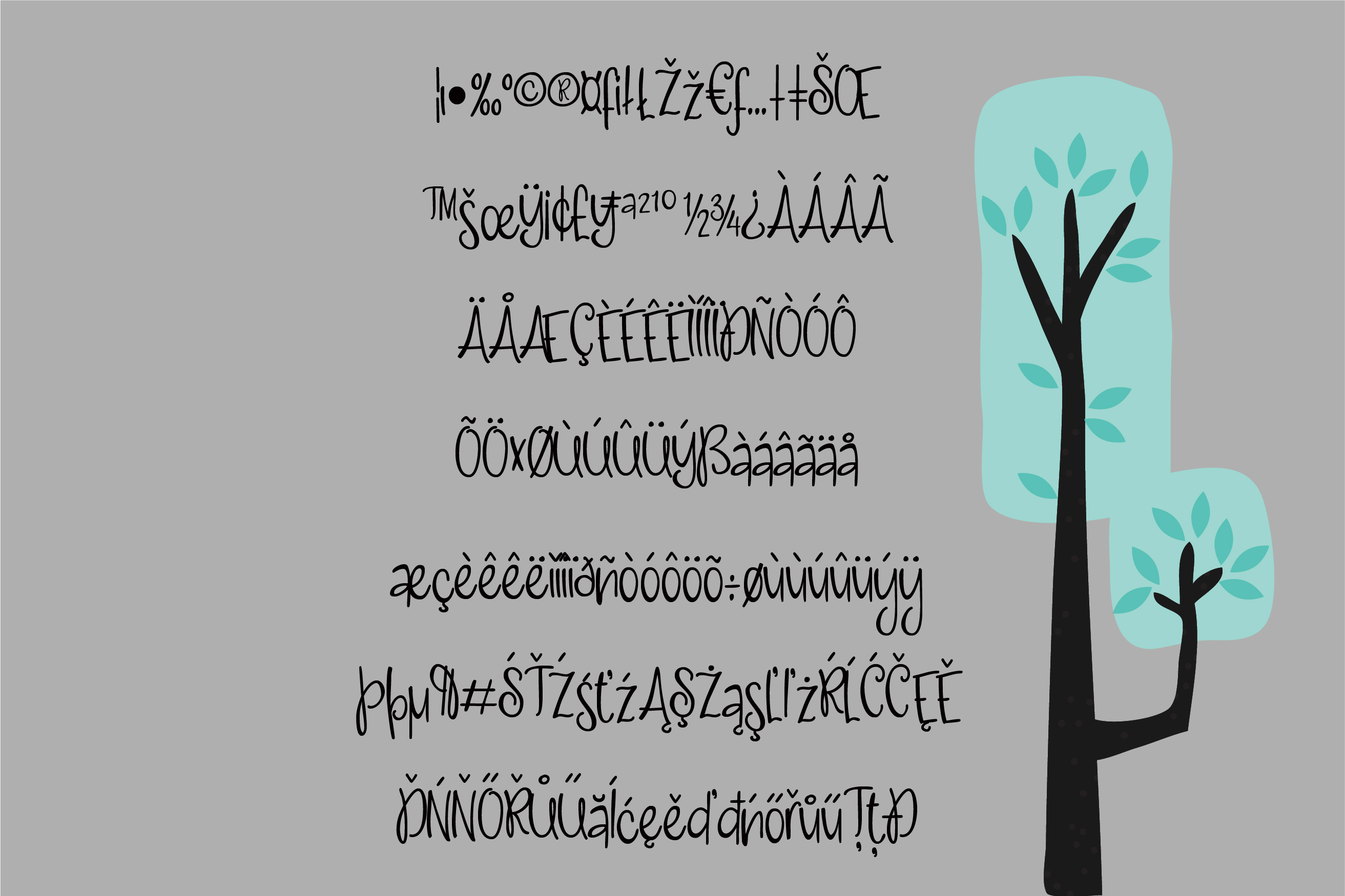 ZP Giraffing Regular Font插图4