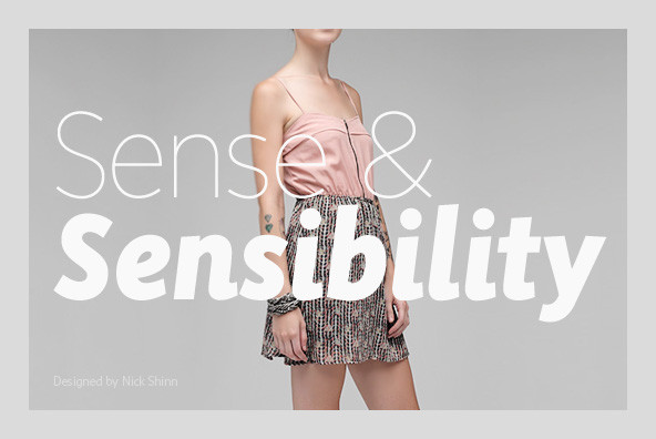Sense and Sensibility Font Family素材之家精选英文字体