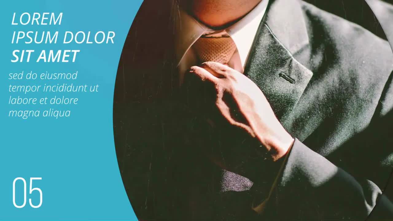 企业视频幻灯片推广介绍素材库精选AE模板