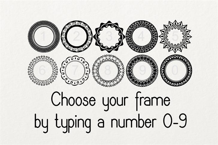 Monogram Framer font插图1