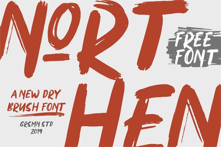 NORTHEN font插图