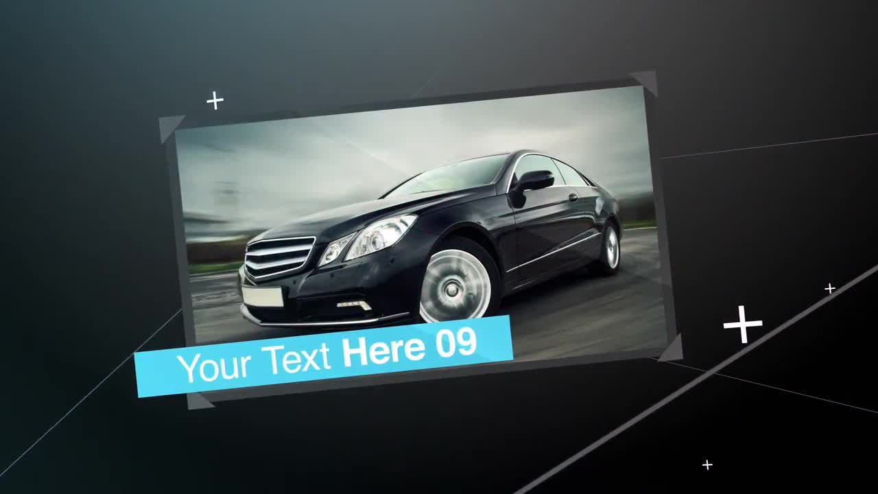 矩阵连线商业宣传幻灯片和介绍字幕素材库精选AE模板