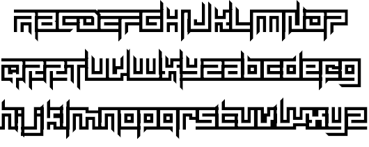 Mayon Exquisite font插图2 Mayon Exquisite font插图2