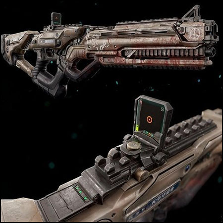 PeaceKeeper游戏枪械素材之家精选3D模型