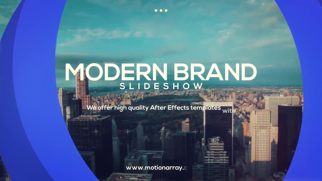 简洁现代时尚的企业演示文稿素材库精选AE模板