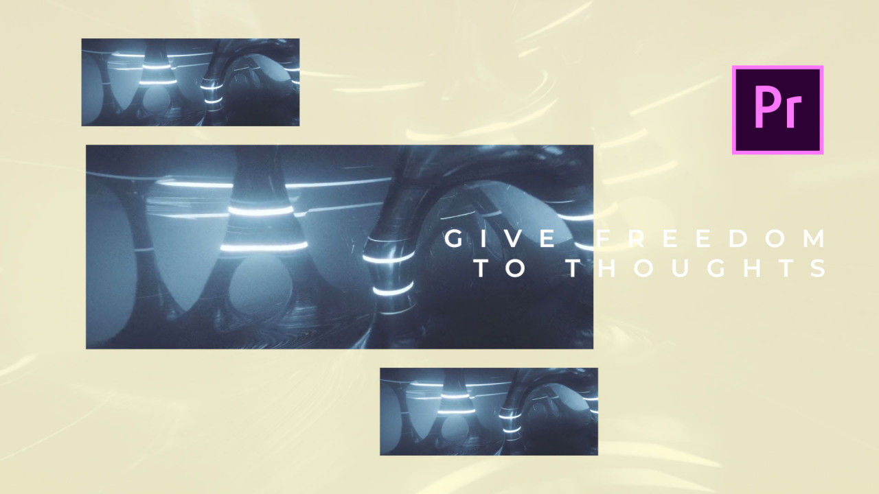 炫酷激励的视频宣传片头素材库推荐PR模板