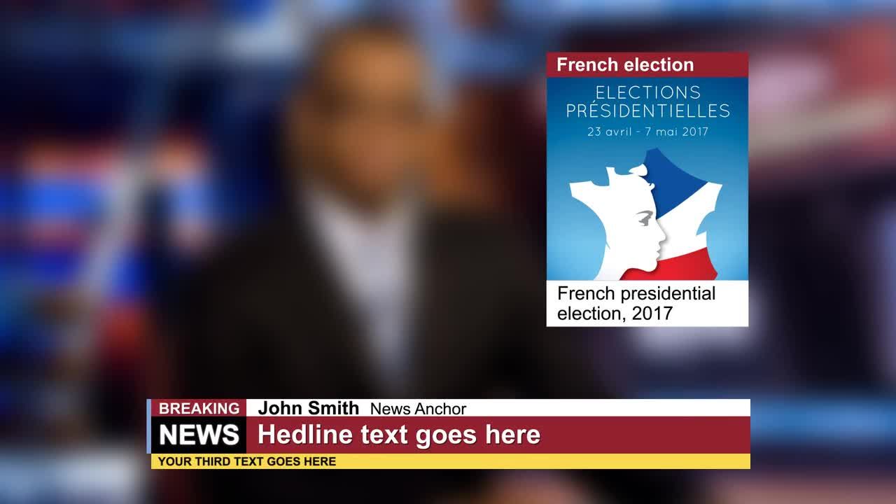 图形叠加新闻广播素材库精选AE模板