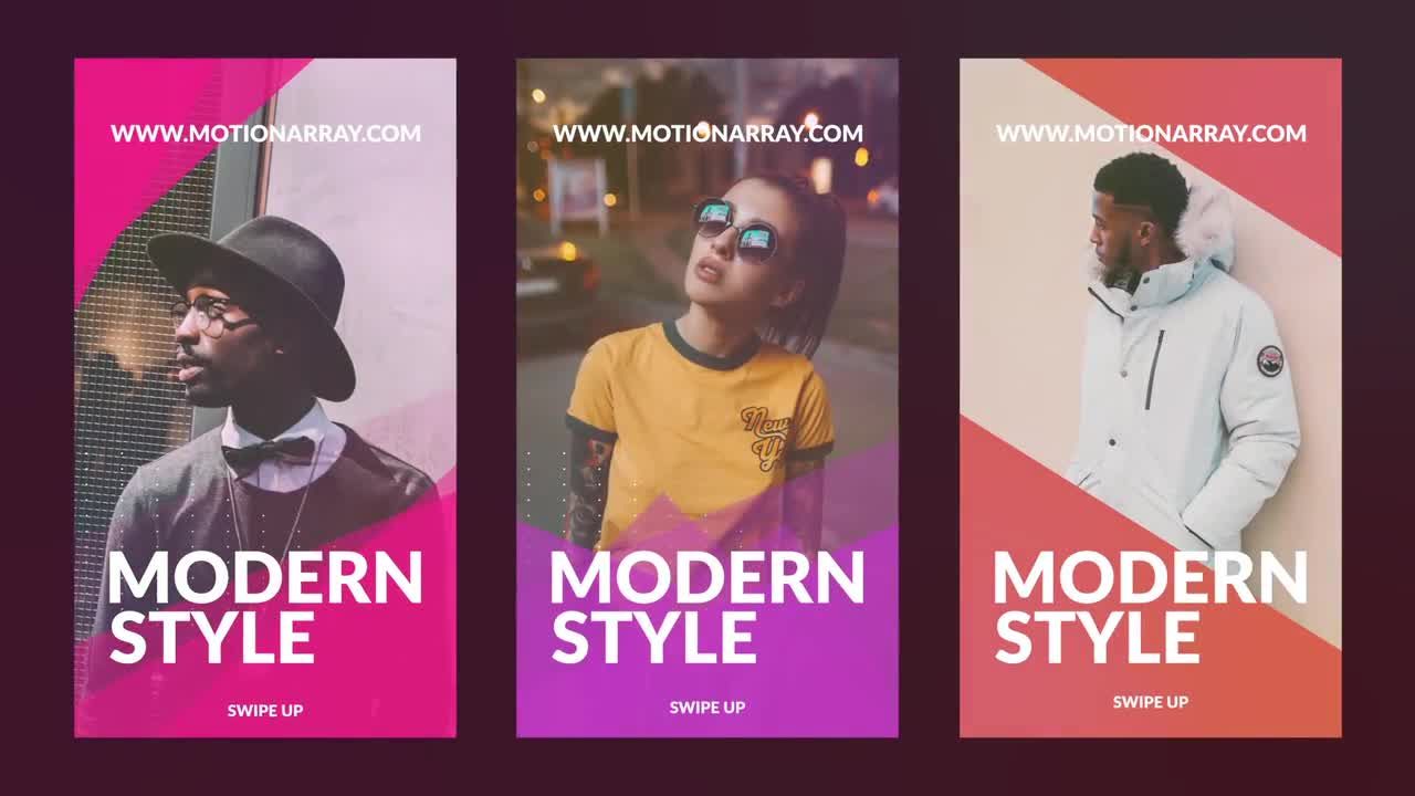 时尚旅行街拍现代Instagram 素材库精选AE模板