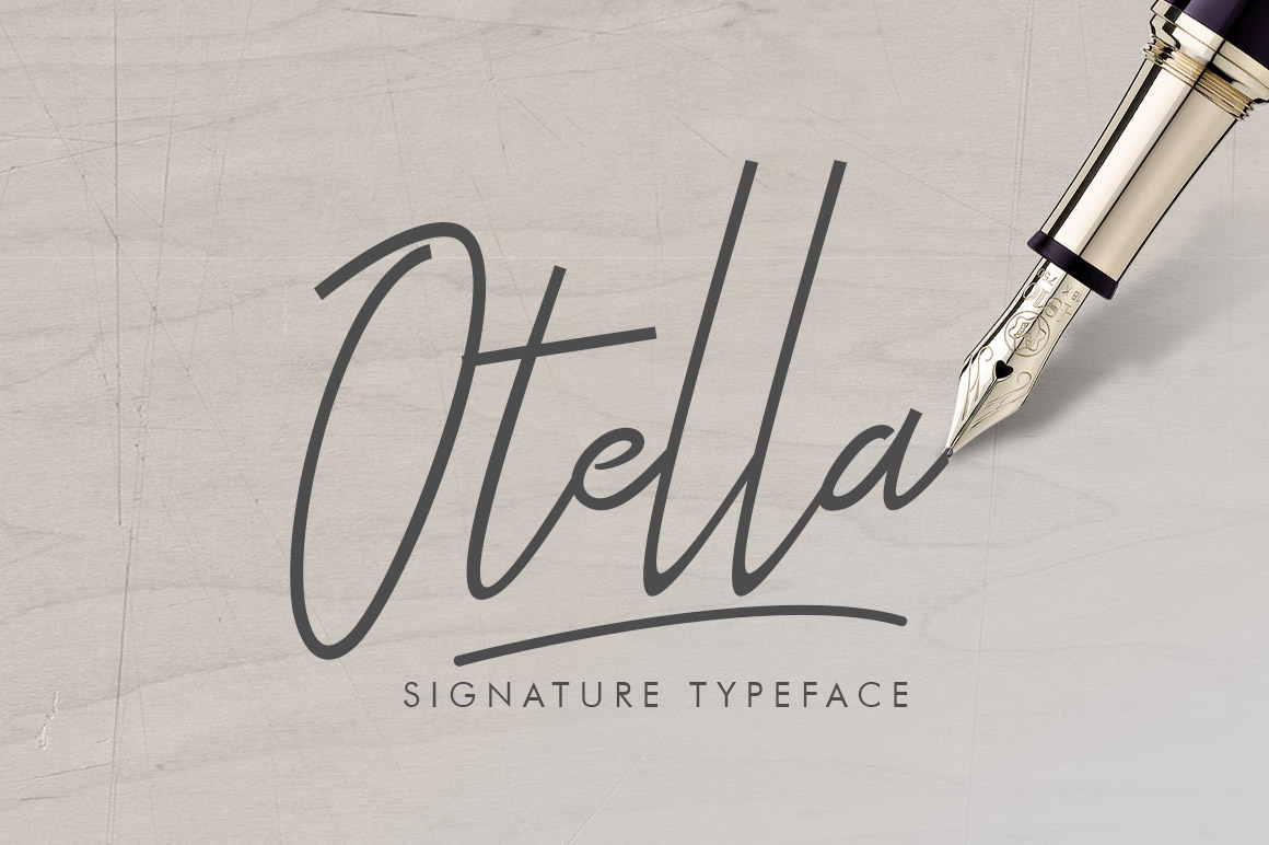 Otella Signature Font素材之家精选英文字体