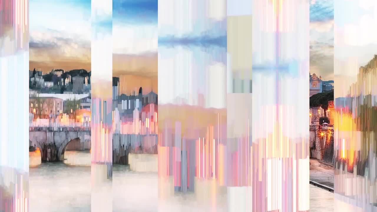 明亮动态的文本动画照片展示素材库精选AE模板