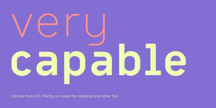 Citrine Font Family素材之家精选英文字体