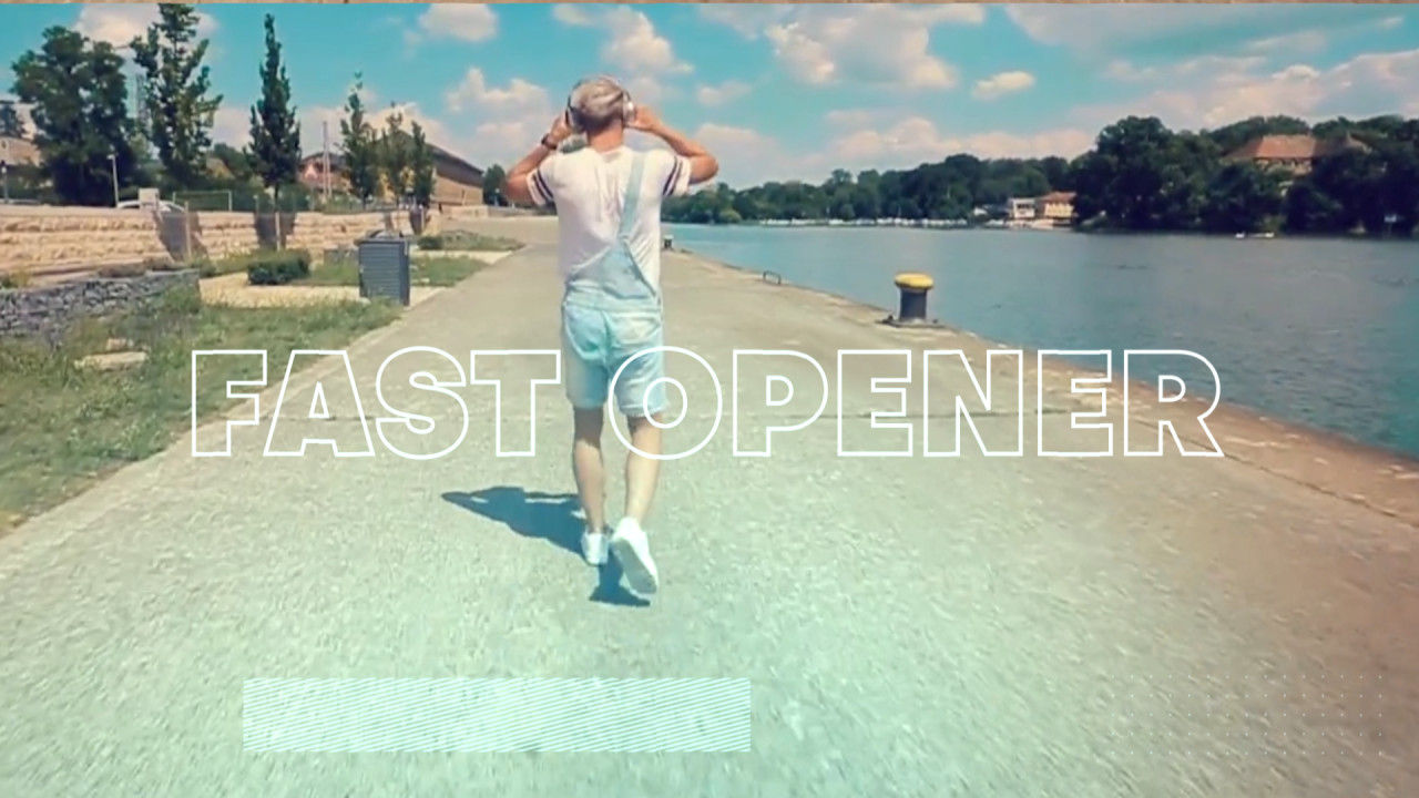 快速动态开启器素材库精选AE模板