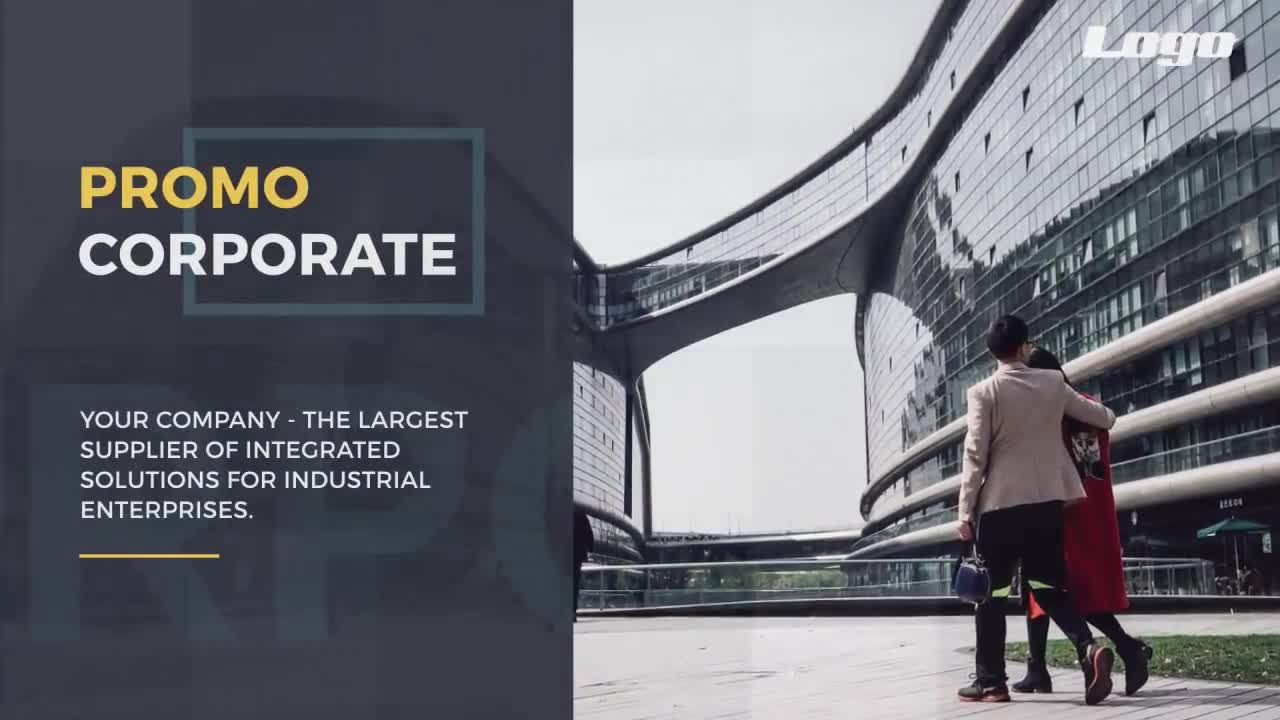 现代时尚企业宣传动画素材库精选AE模板