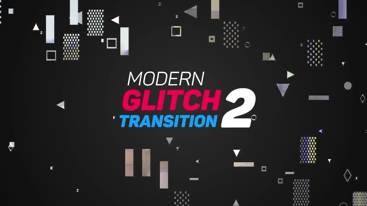 10个时尚故障转换过渡素材库推荐PR模板