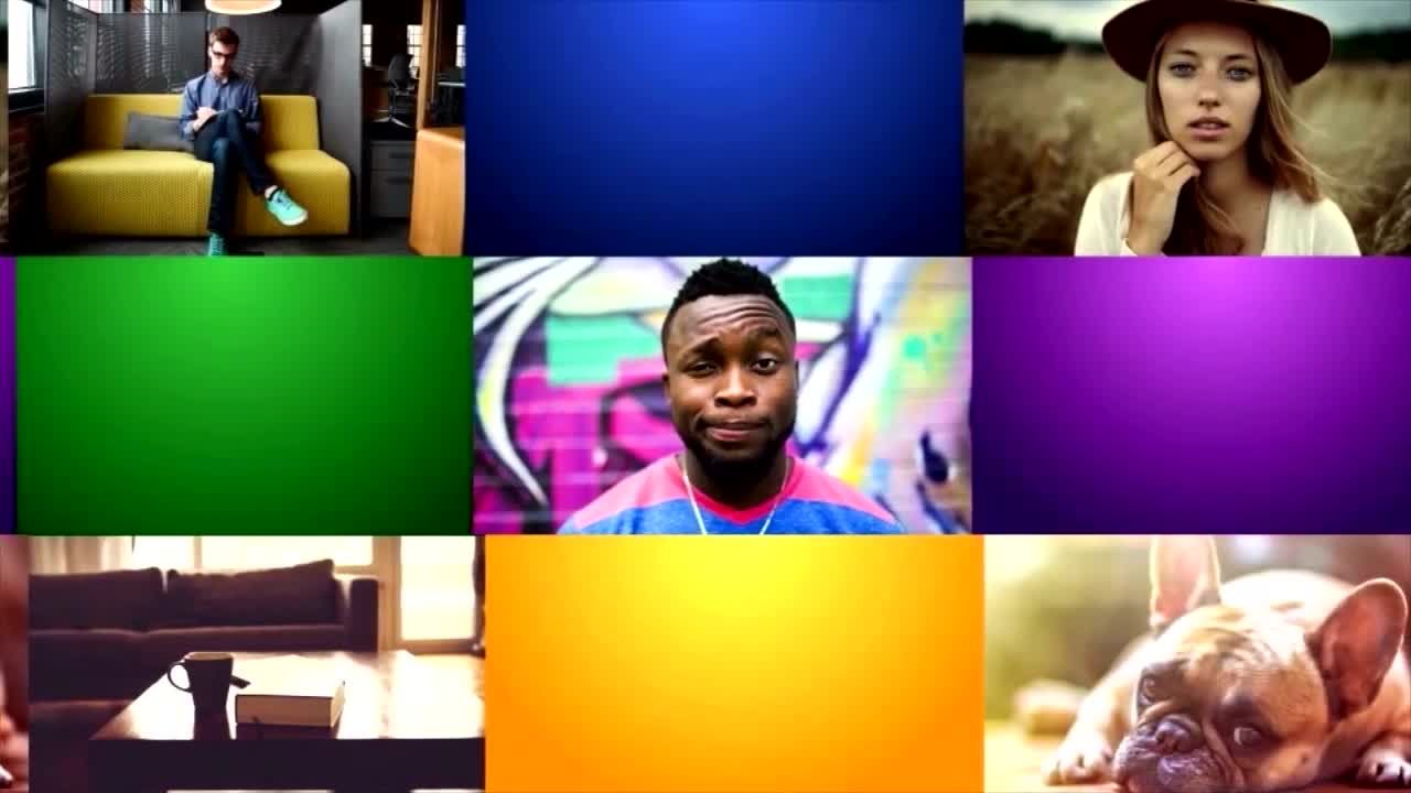 现代动态简洁转场效果素材库精选AE模板