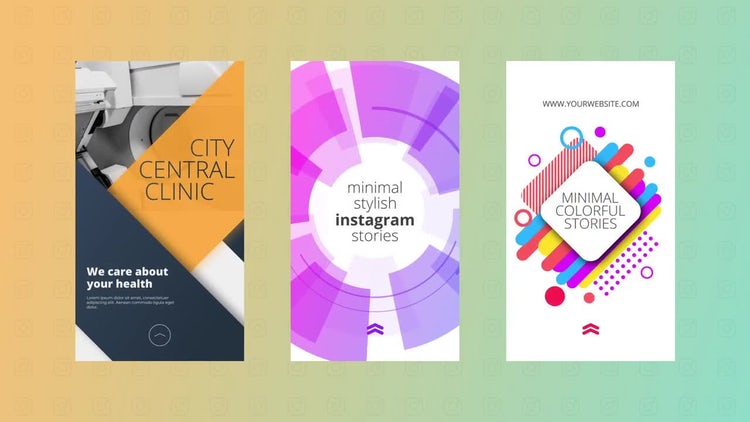 时尚运动照片素材库精选AE模板