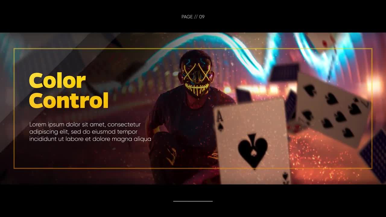 现代公司幻灯片演示素材库精选AE模板