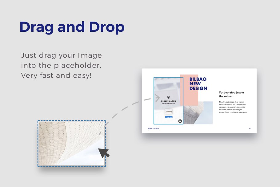 创意设计公司路演PPT幻灯片模板 BILBAO – Powerpoint Template + Bonus插图(2)