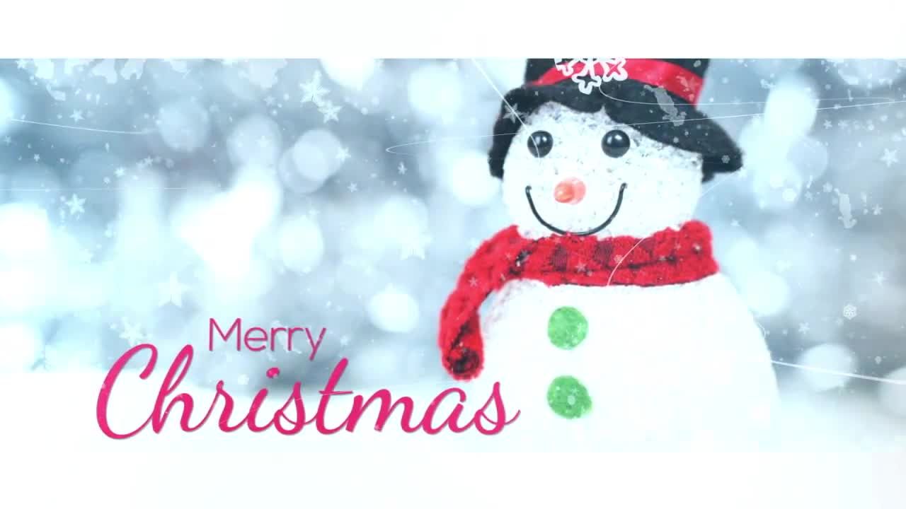 精美圣诞节幻灯片素材库精选AE模板