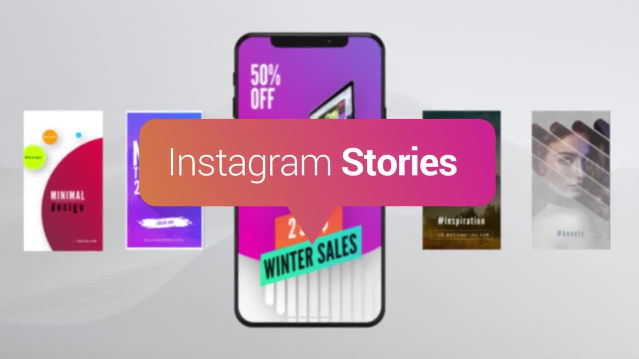 极限运动Instagram故事素材库精选AE模板