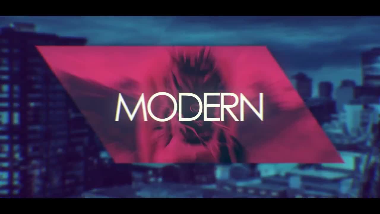 明亮多彩快速转换抽象效果Logo标题素材库精选AE模板