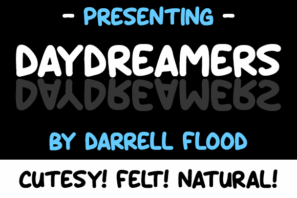 Daydreamers font插图