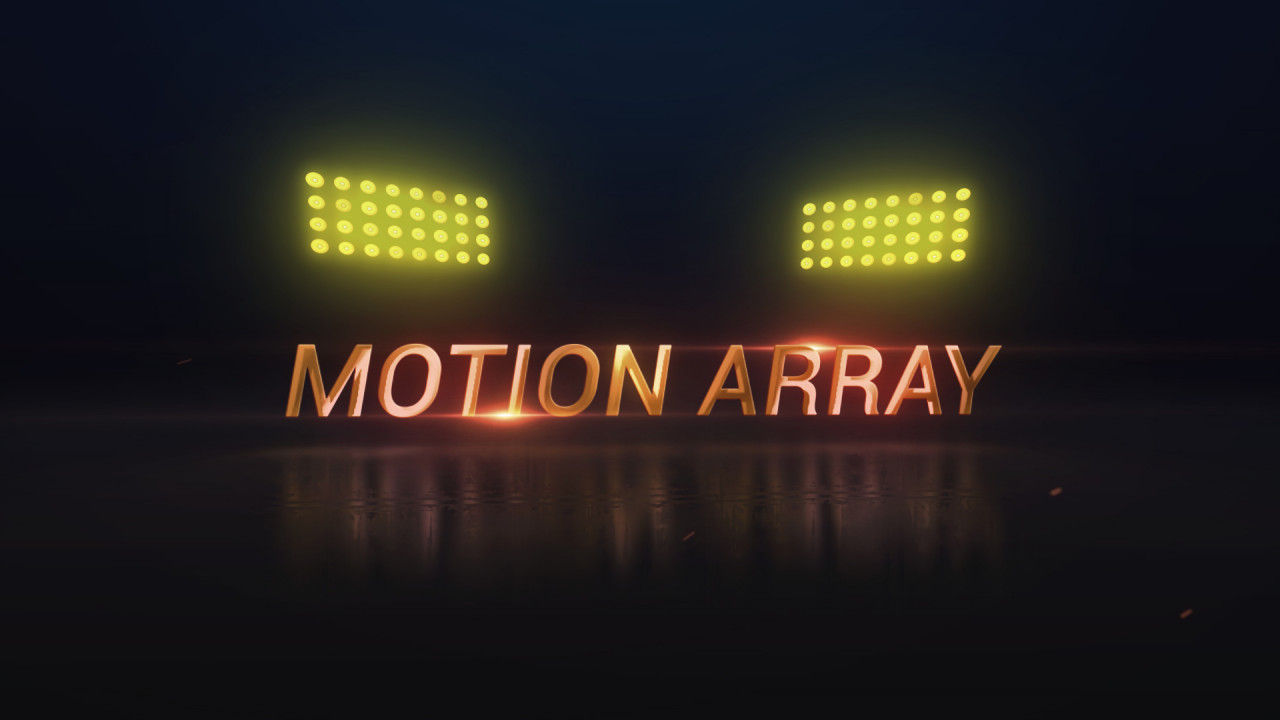 快速动态动画的短动作预告片素材库精选AE模板