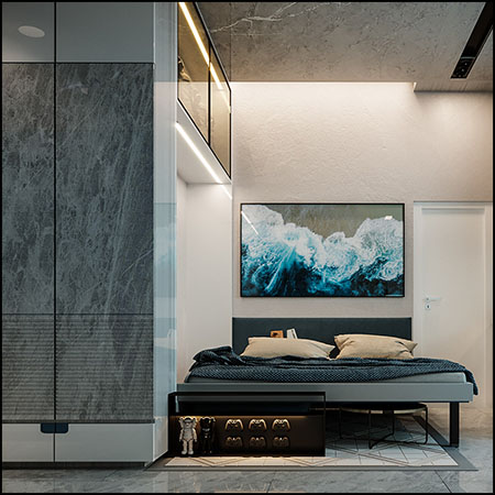 北欧简约客餐厅卧室素材之家精选3D模型