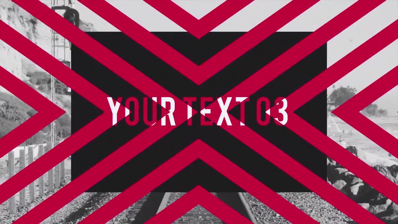 简单而前卫的商业广告素材库精选AE模板