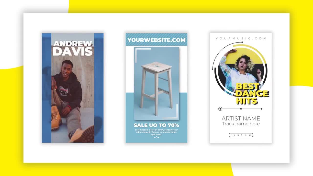 独特风格的商业广告素材库精选PR模板