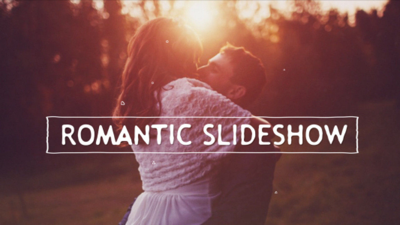 浪漫广告幻灯片素材库精选pr模板