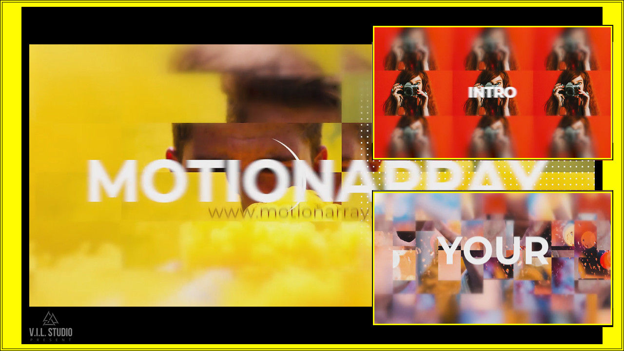 pr动态介绍宣传模板下载