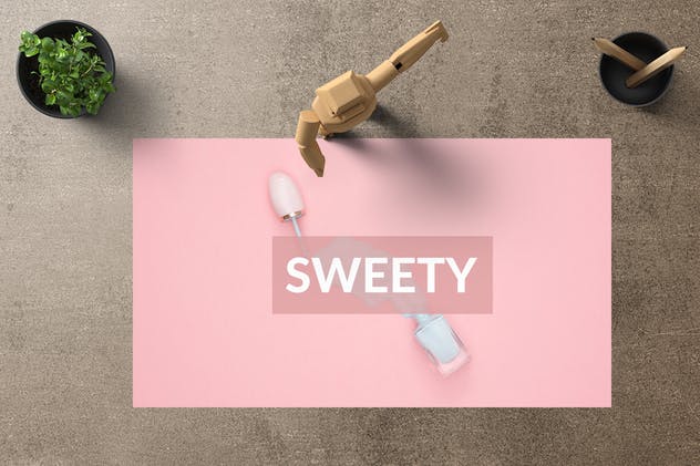 美容化妆品项目推介PPT幻灯片模板 SWEETY Powerpoint Template插图(1)