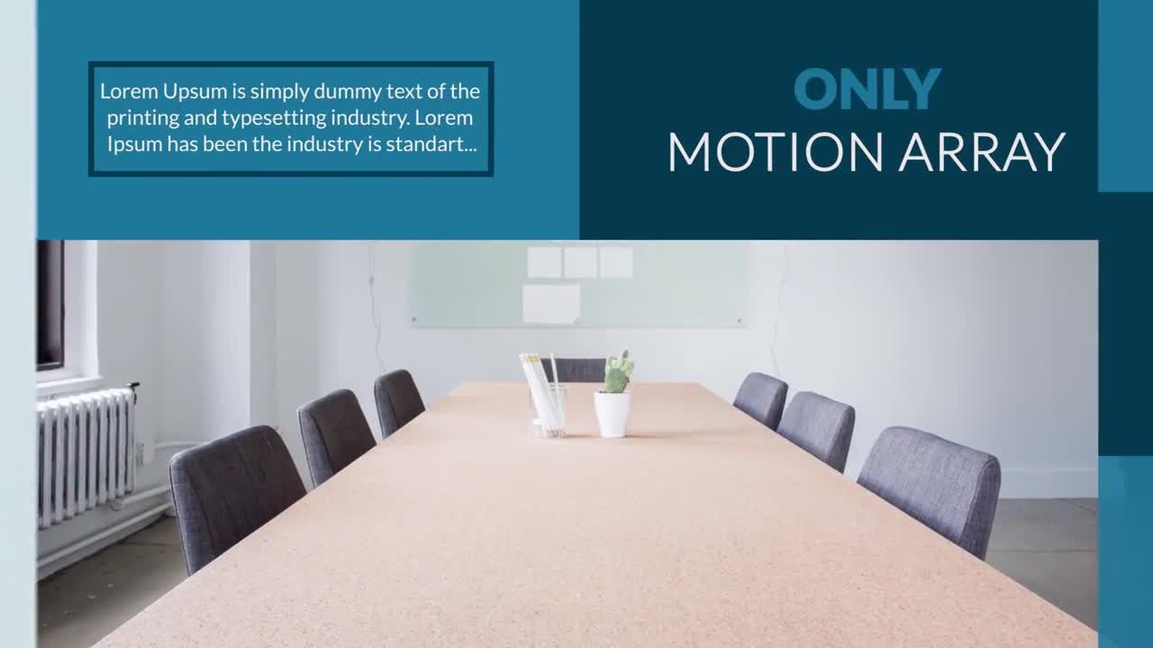 商务演示和企业幻灯片开场素材库精选AE模板