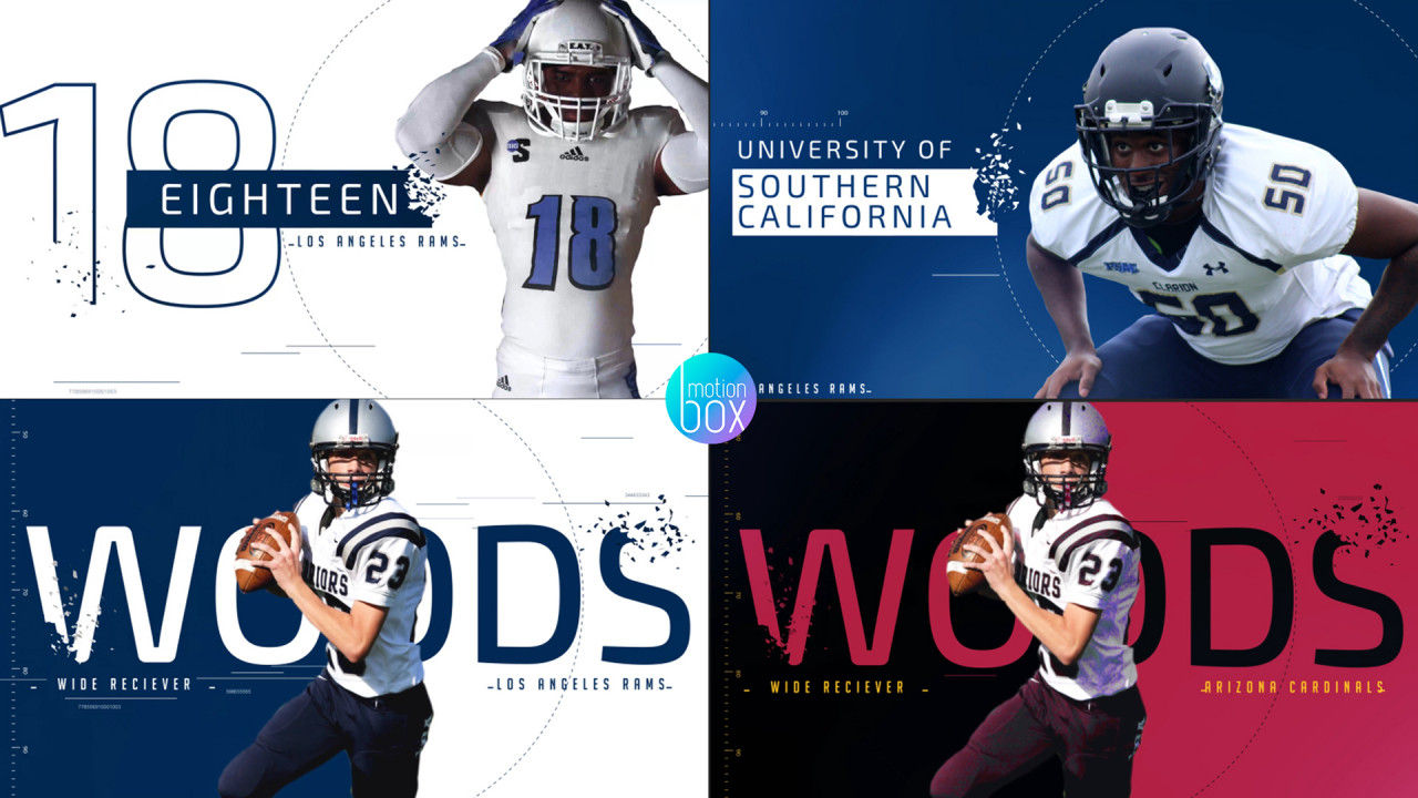 玩家配置文件推广介绍素材库精选AE模板