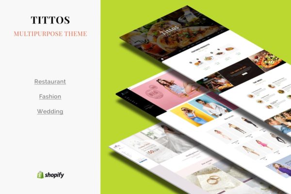 多用途网店外贸网站Shopify主题模板素材库精选 Tittos | Multipurpose Shopify Theme