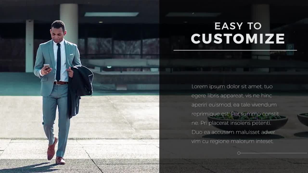 企业宣传介绍幻灯片素材库精选pr模板