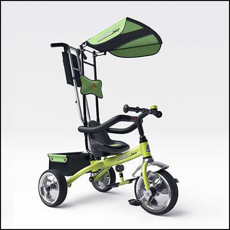 儿童自行车儿童三轮脚踏车素材之家精选3D模型