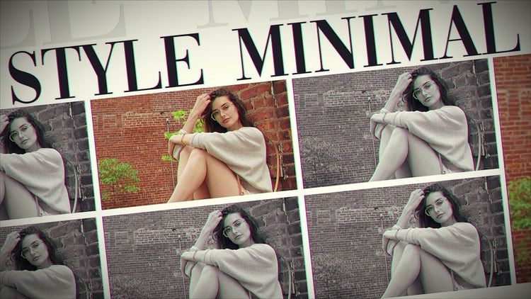 时尚设计logo标题素材库推荐PR模板