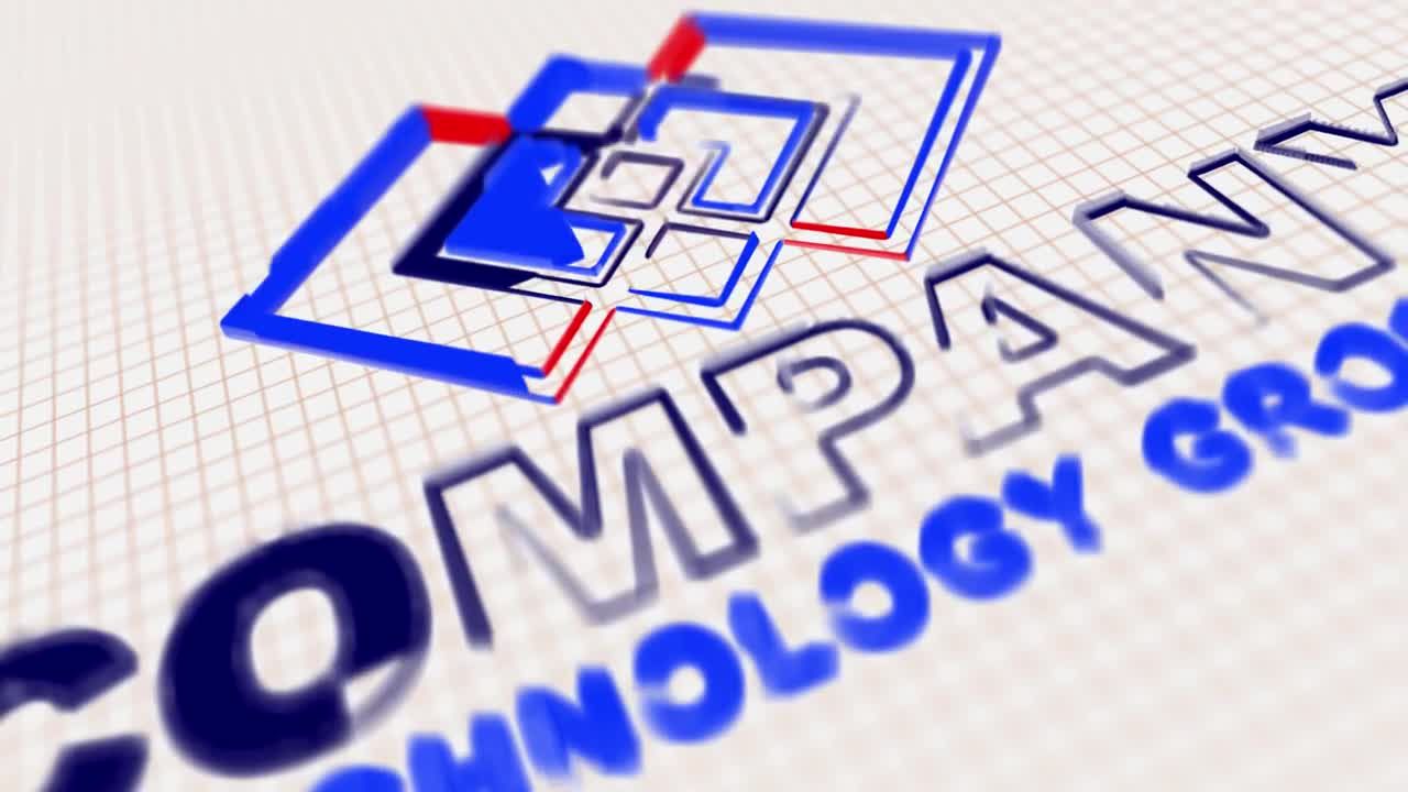 非凡的建筑师徽标显示素材库精选AE模板