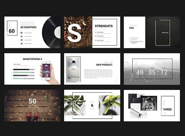 一套高逼格的PPT模版下载[PPTX]