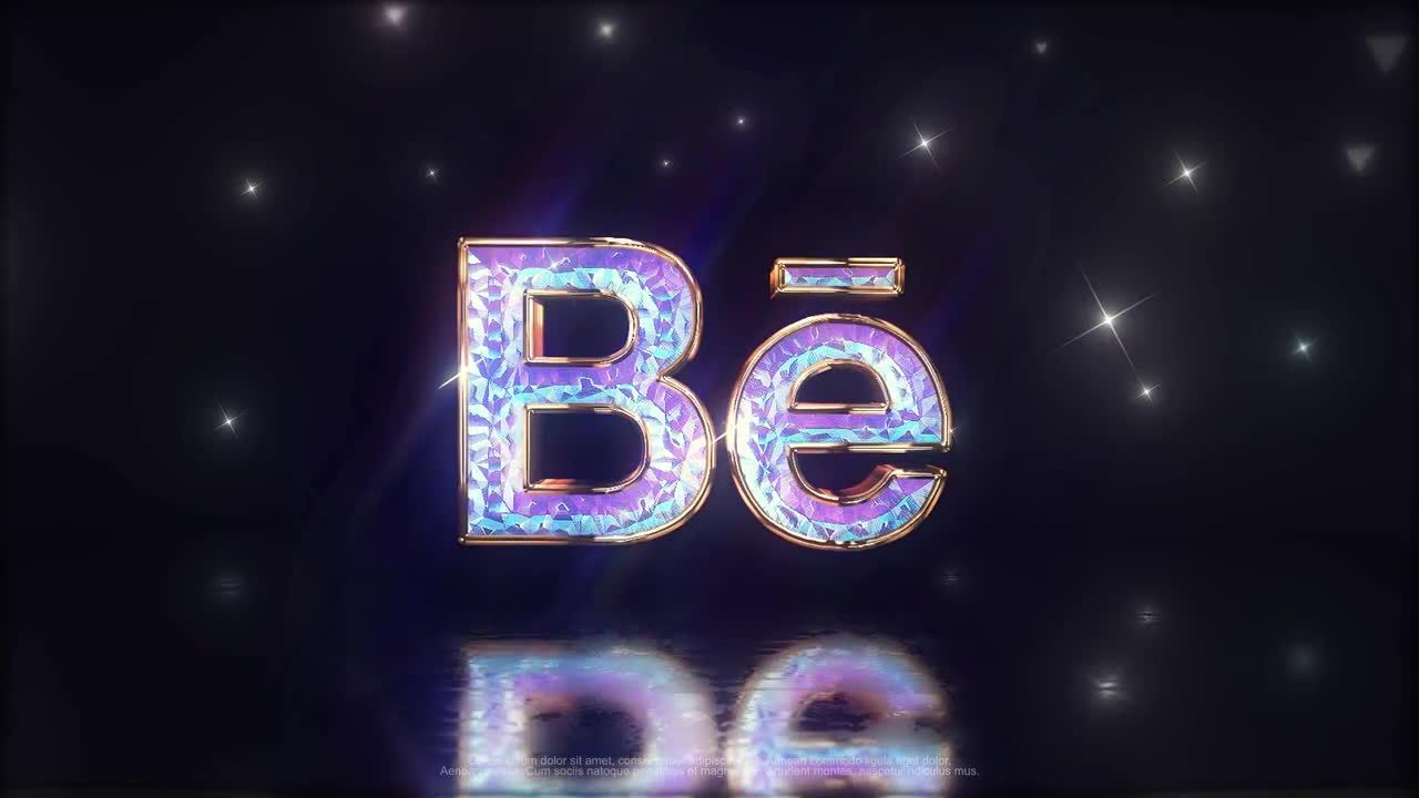 明亮而动态的徽标显示素材库精选AE模板