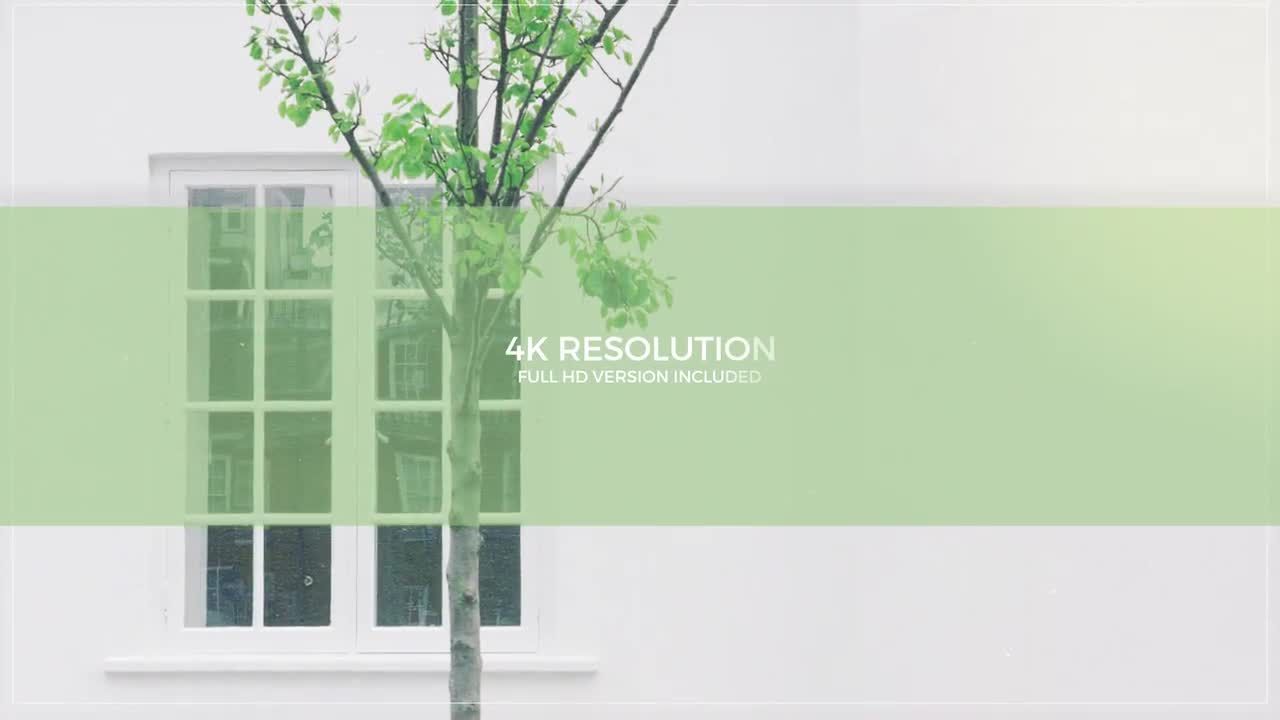 简洁美观的照片幻灯片素材库精选AE模板